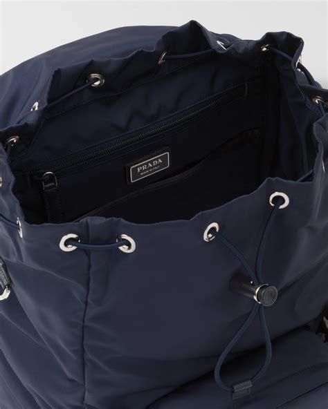 navy Prada Backpacks for Women 